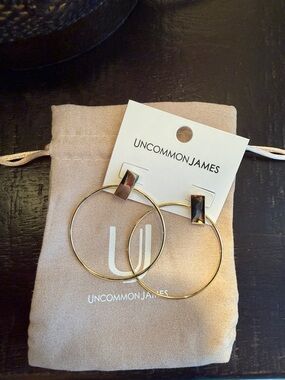 Uncommon James Gold Hoop Earrings